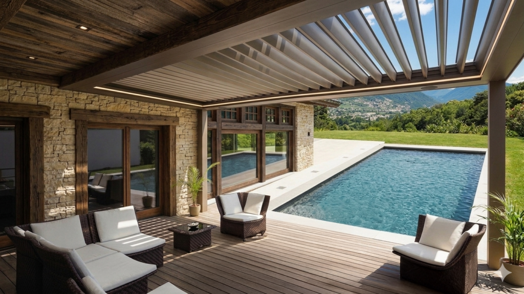 pergola-bioclimatica Pérgola bioclimática